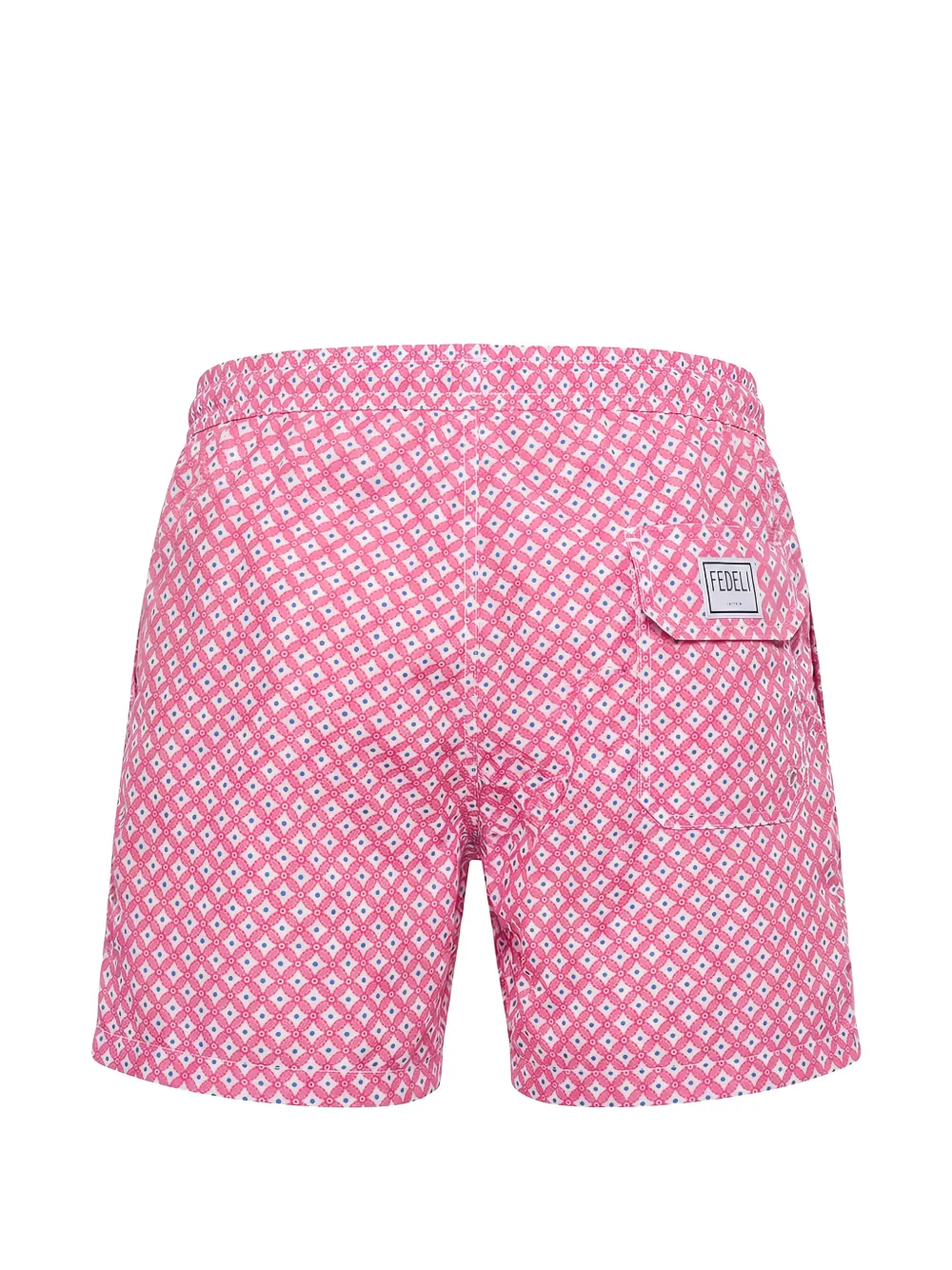 Fedeli Zwembroek met geometrische print Roze