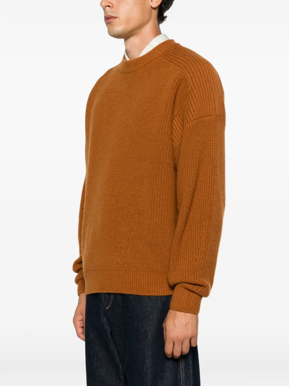 MARANT Ribgebreide trui Bruin