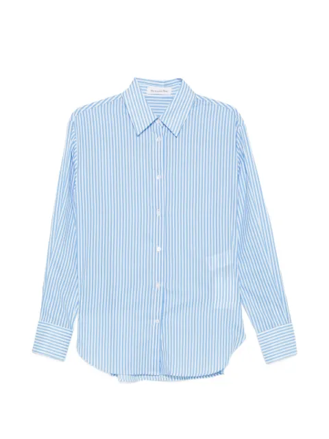 The Frankie Shop Peri vertical-stripe shirt
