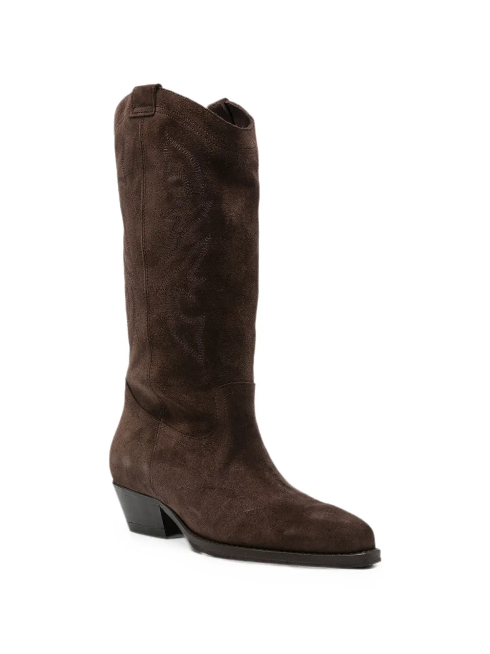 Ba&Sh Claurys embroidered western-style cowboy boots Bruin