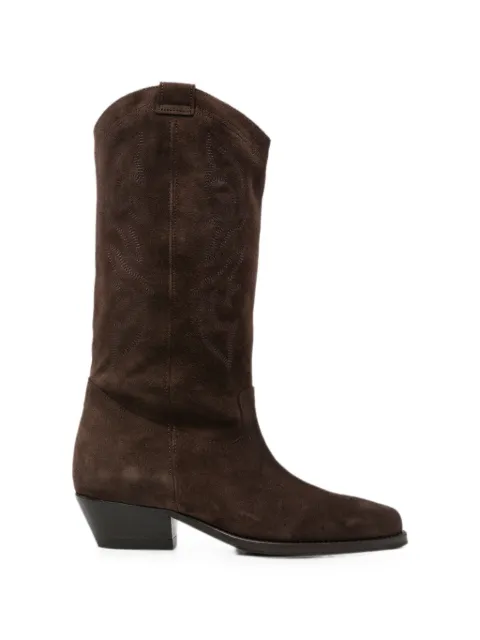 Ba&Sh Claurys embroidered western-style cowboy boots