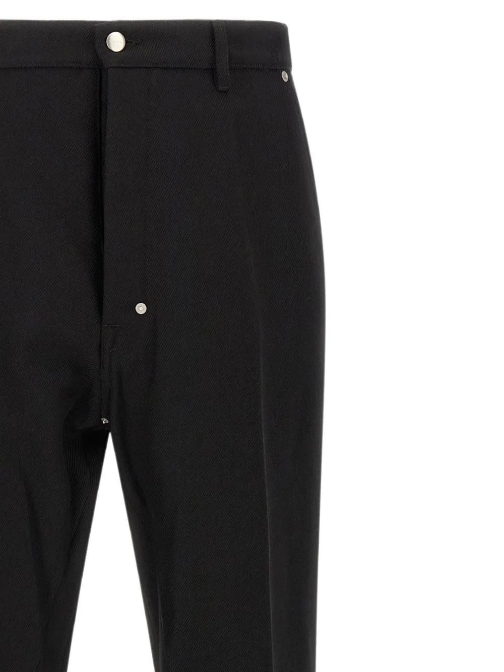 Rick Owens Joris drop-crotch trousers Zwart