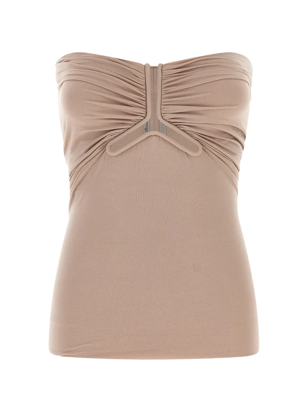 Rick Owens Alannah cut-out top - Nude