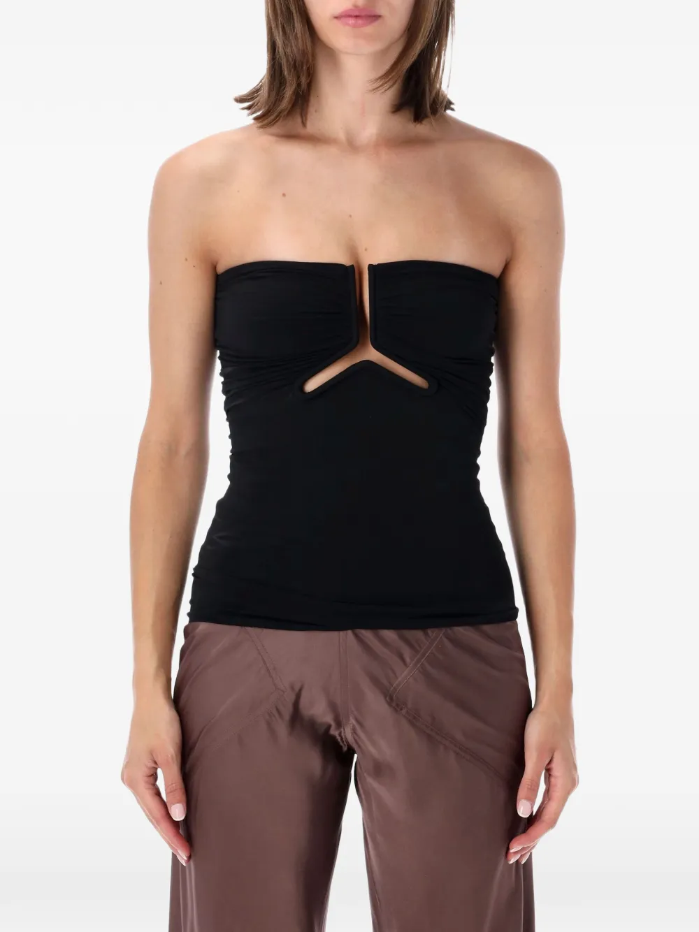 Rick Owens Alannah prong bustier - Nero