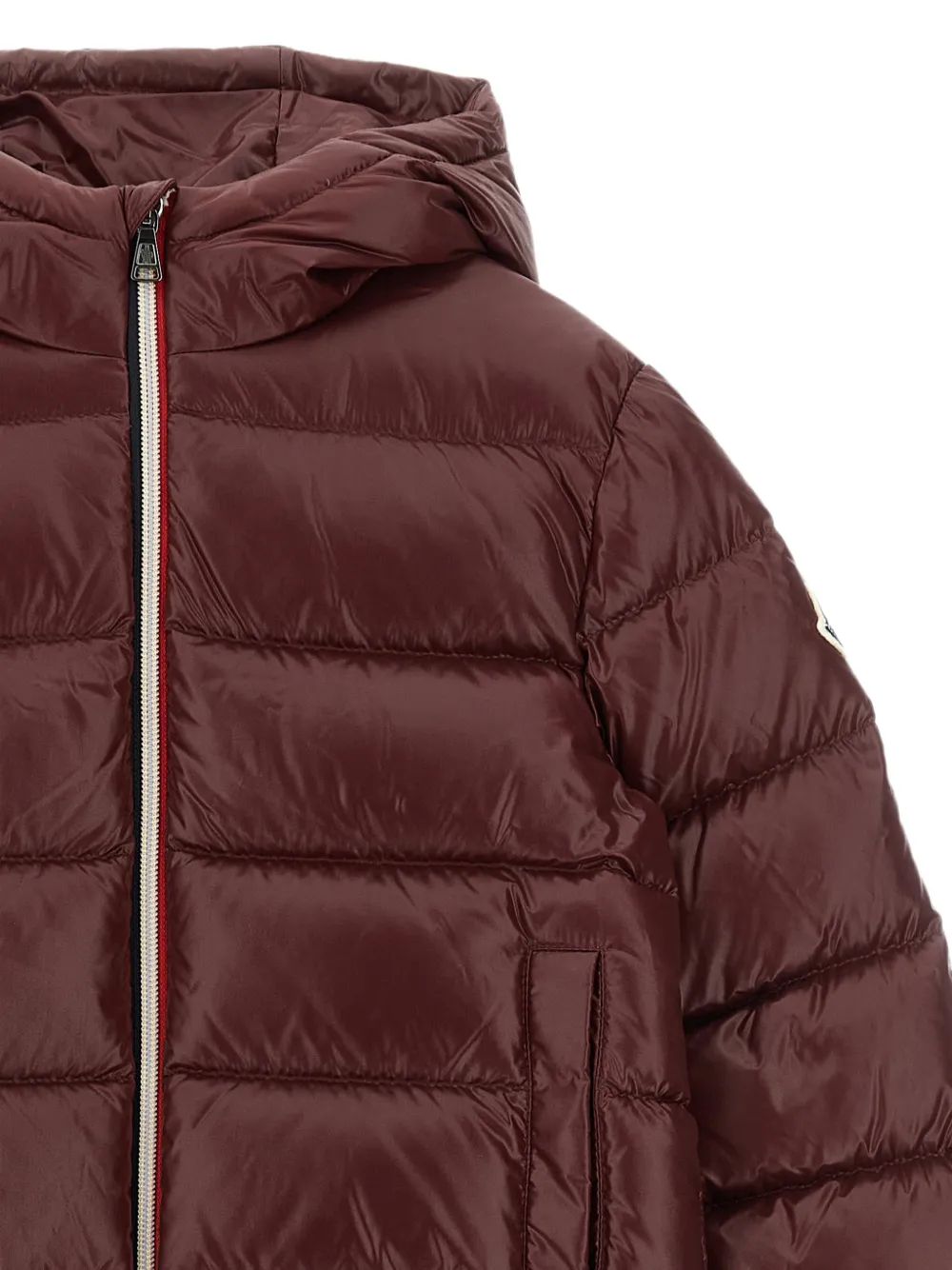 Moncler Enfant New Aubert gewatteerd jack Rood