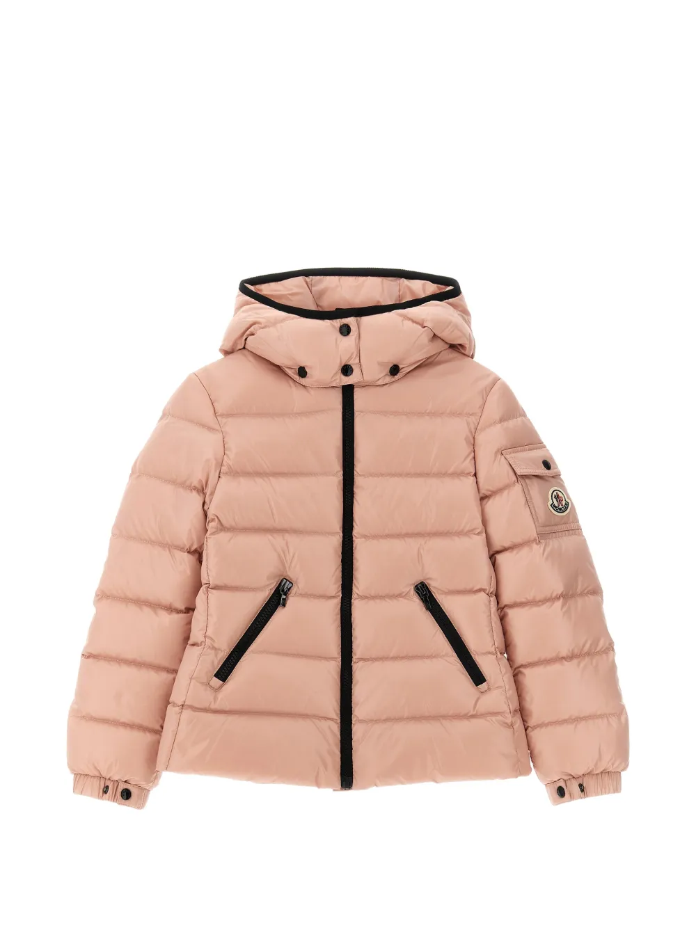 Moncler Enfant Baby jack met capuchon Roze