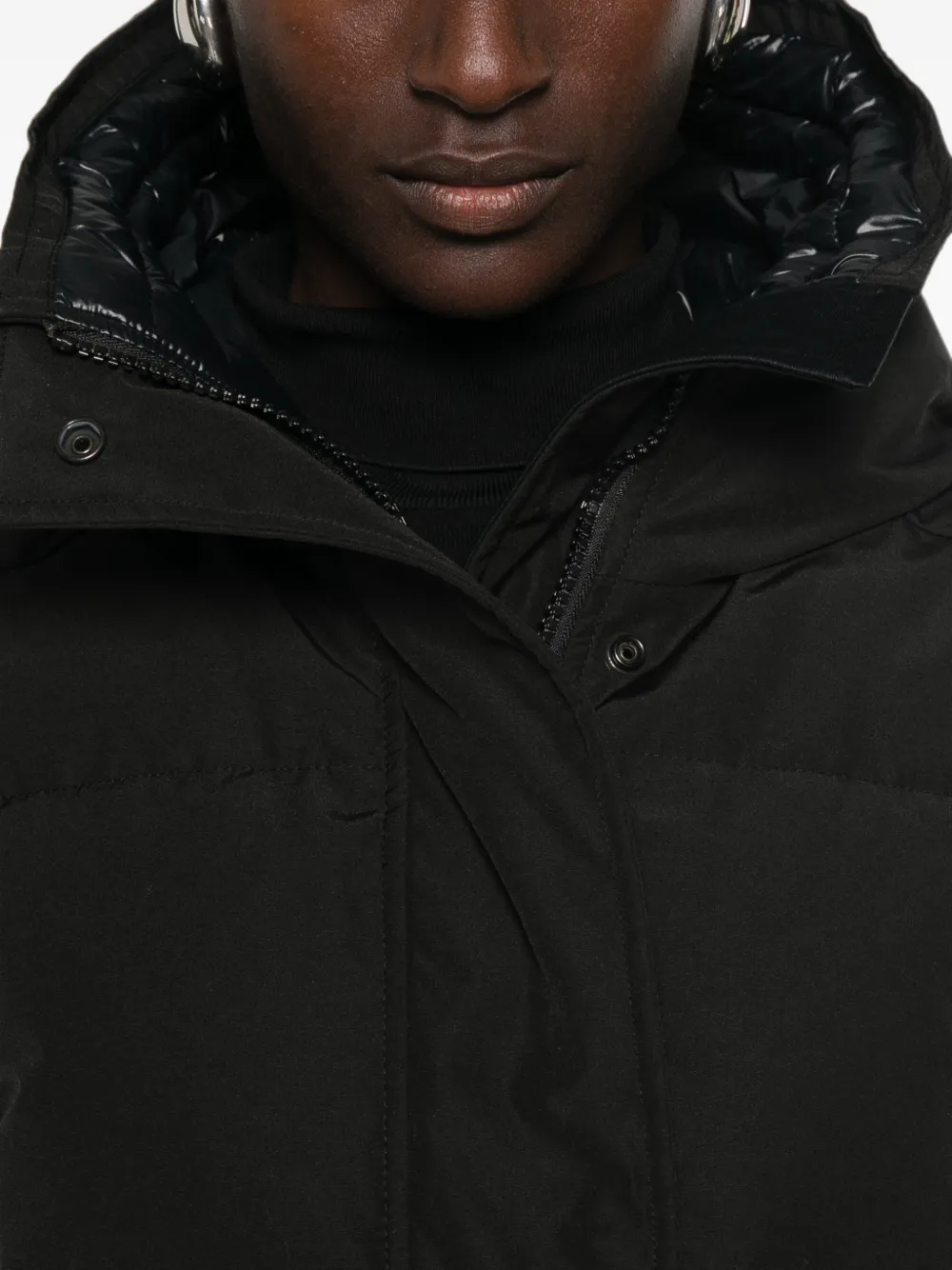 Canada Goose Gewatteerde jas Zwart