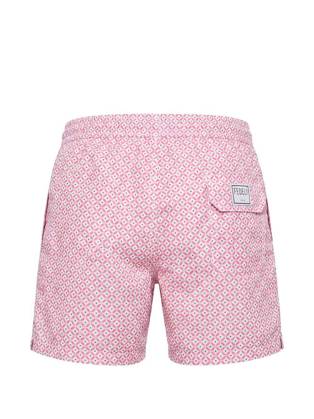 Fedeli Zwembroek met geometrische print Roze