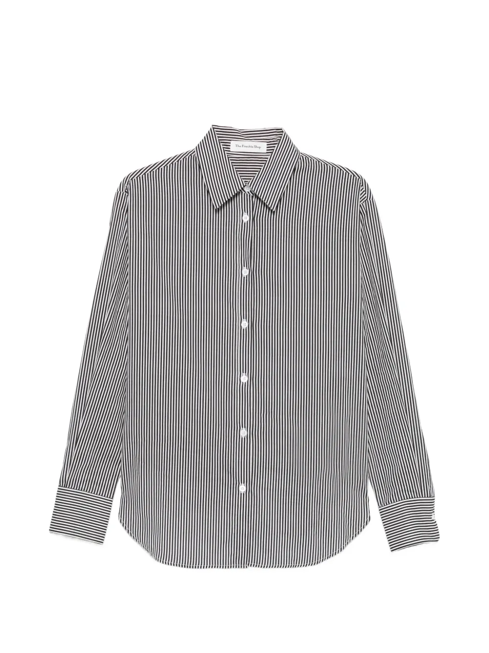The Frankie Shop Peri striped button-down shirt - Weiß