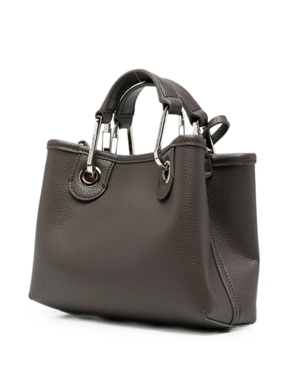 Emporio Armani MyEA mini-shopper met textuur Grijs