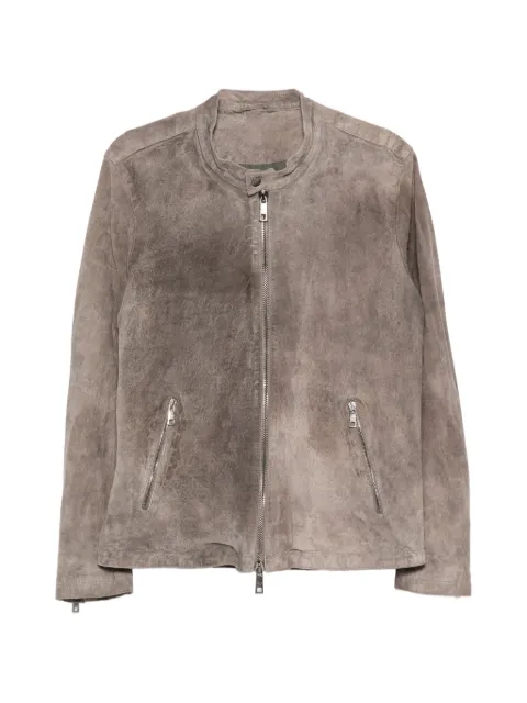 Giorgio Brato zip-up suede jacket