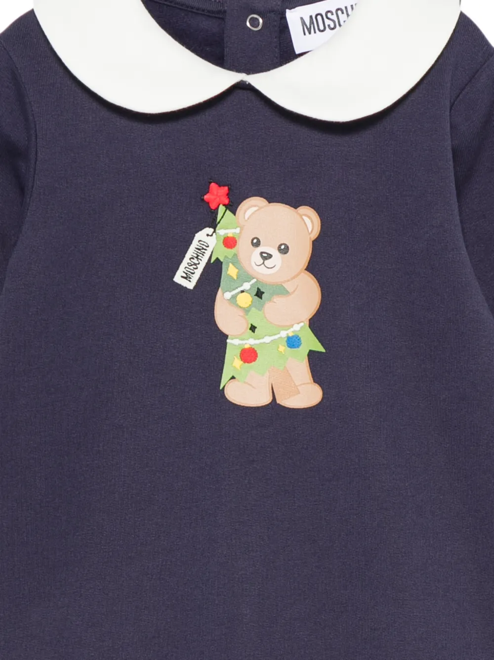 Moschino Kids Pyjama met lange mouwen Blauw
