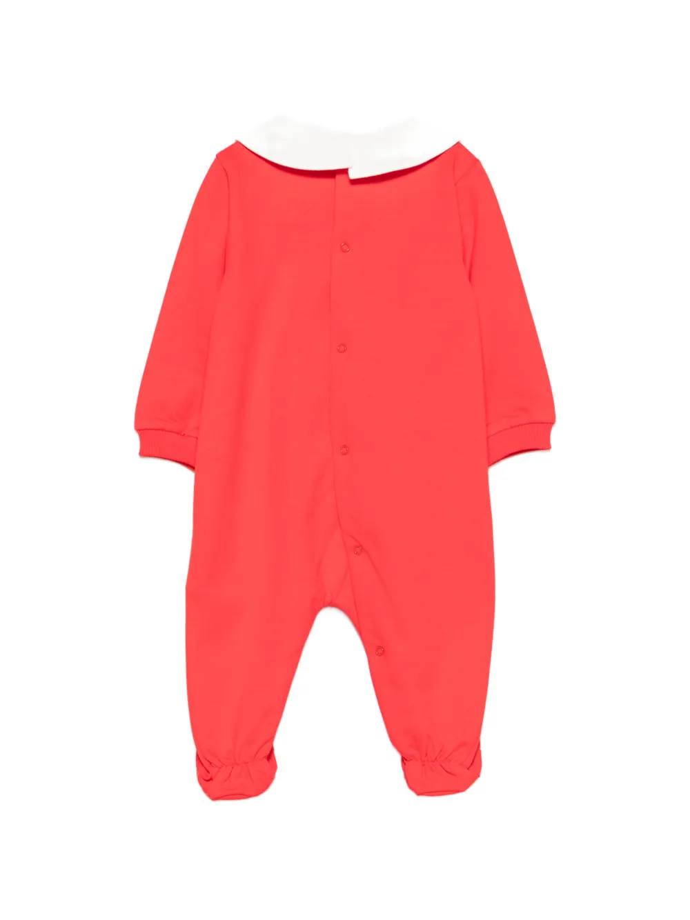 Moschino Kids Teddy Bear pyjama met ronde kraag Rood