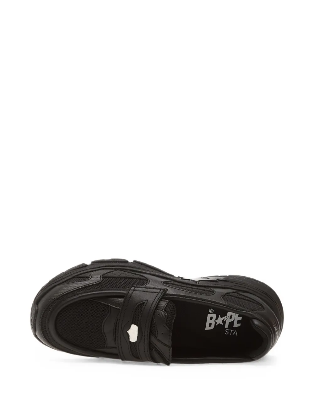 A BATHING APE Shark Sta sneakers Zwart