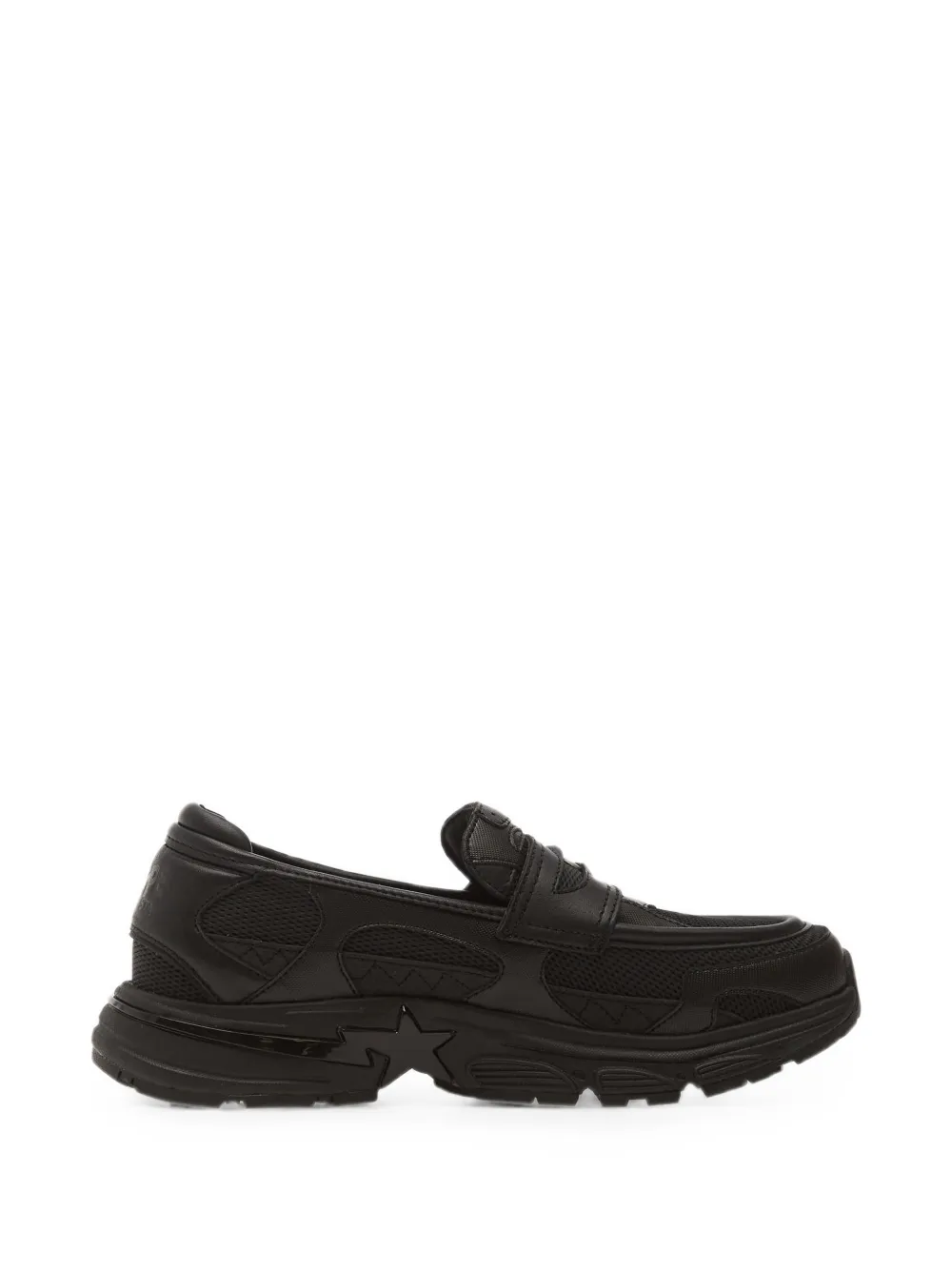 A BATHING APE® Shark Sta loafers sneakers - Schwarz