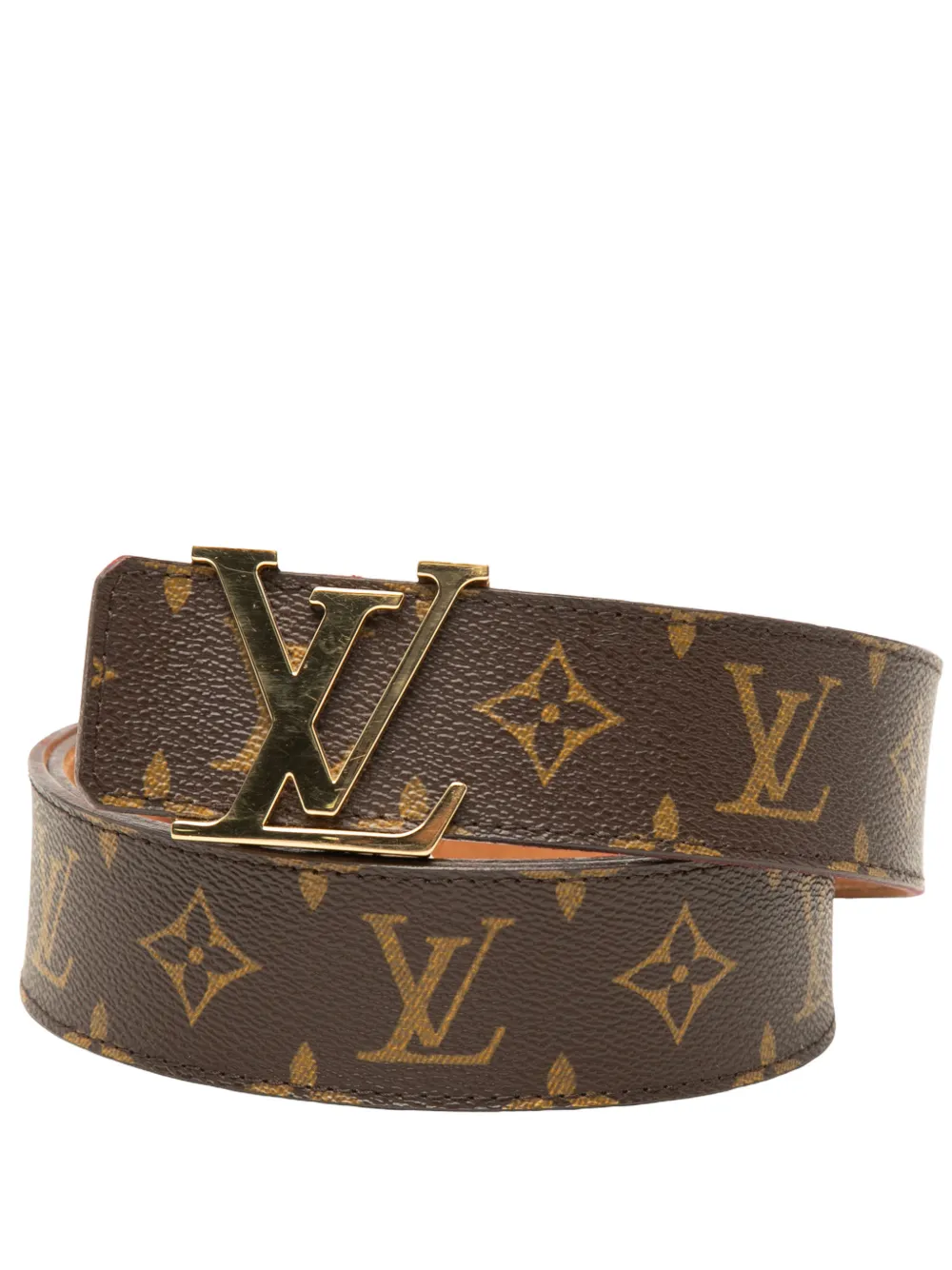 Louis Vuitton Pre-Owned 2009 Monogram Initiales Reversible belt - Brown