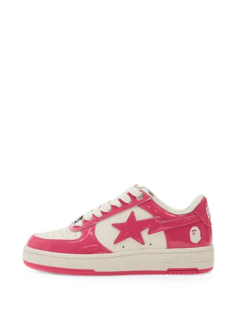 A BATHING APE® Bape Sta 1 patent leather sneakers