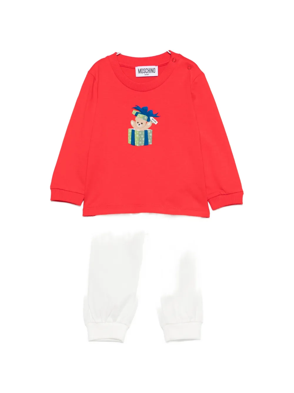 Moschino Kids Teddy Bear tracksuit - Rosso
