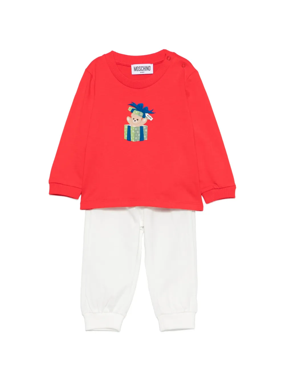 Moschino Kids Teddy Bear tracksuit - Rosso