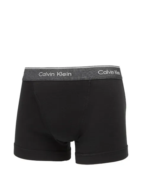 Calvin Klein logo-waistband trunks (3-pack)