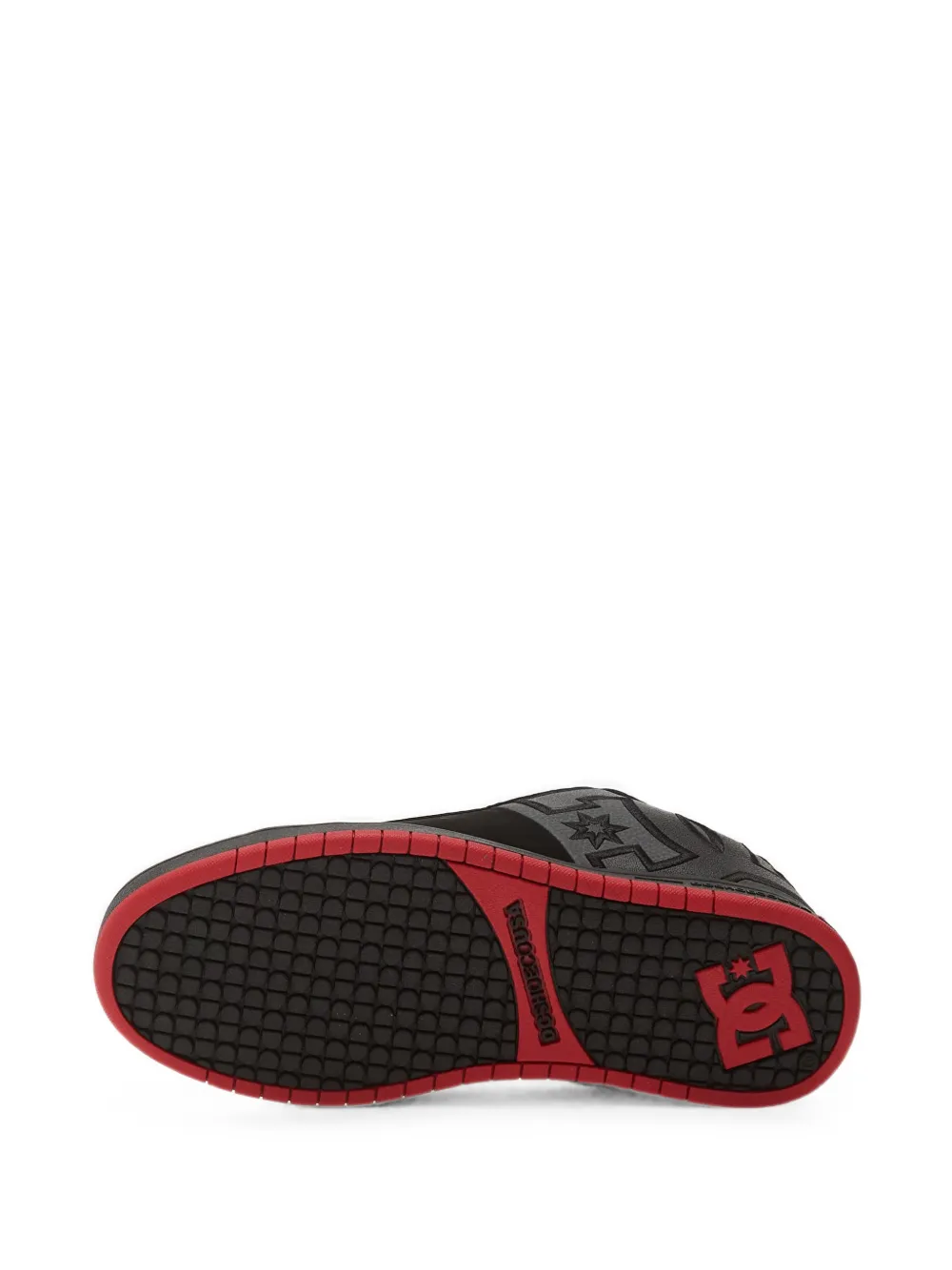 DC Shoes logo-print sneakers Zwart