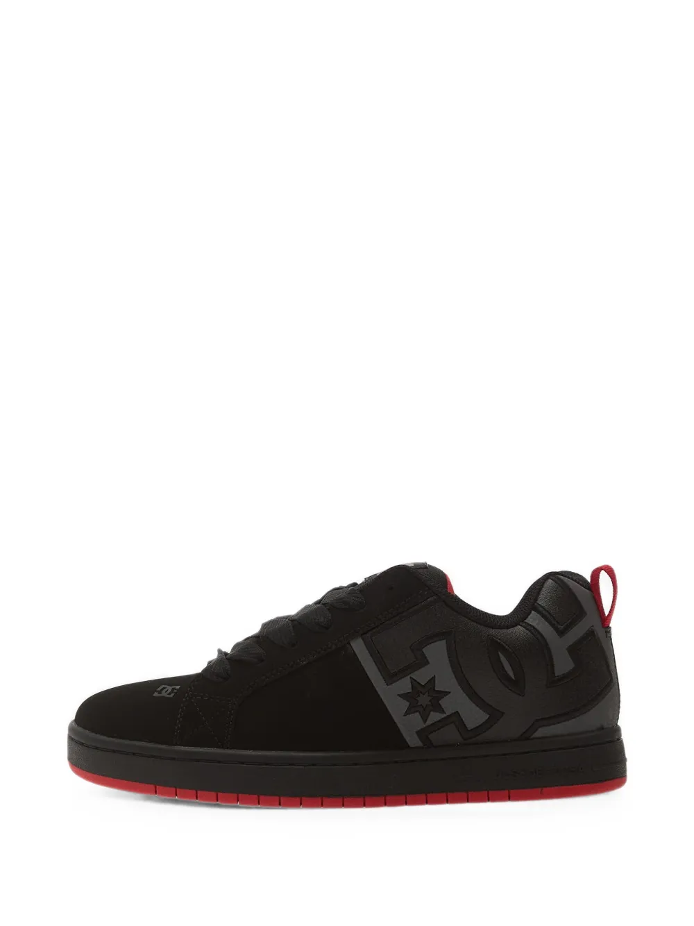 DC Shoes logo-print sneakers Zwart