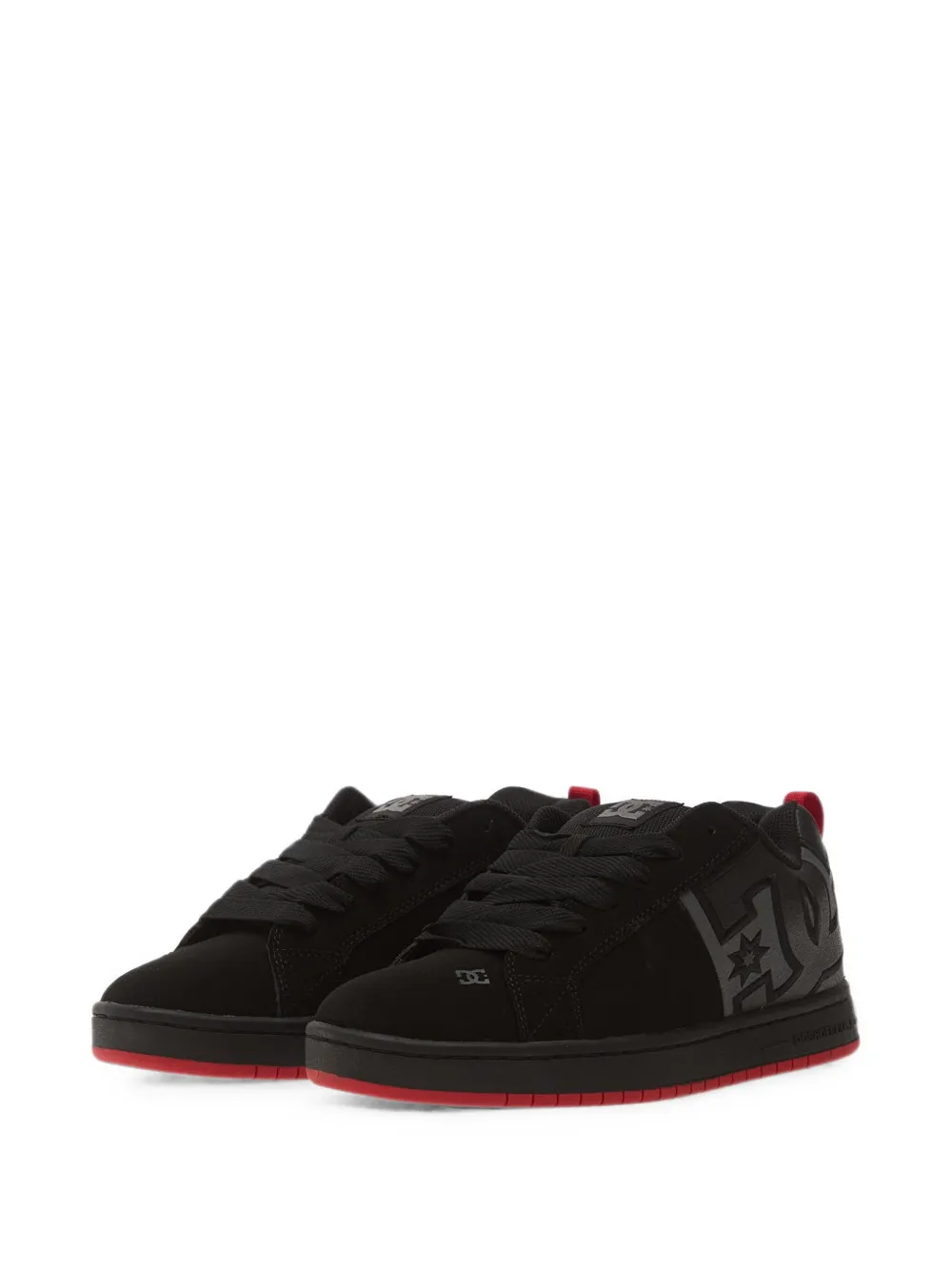 DC Shoes logo-print sneakers Zwart