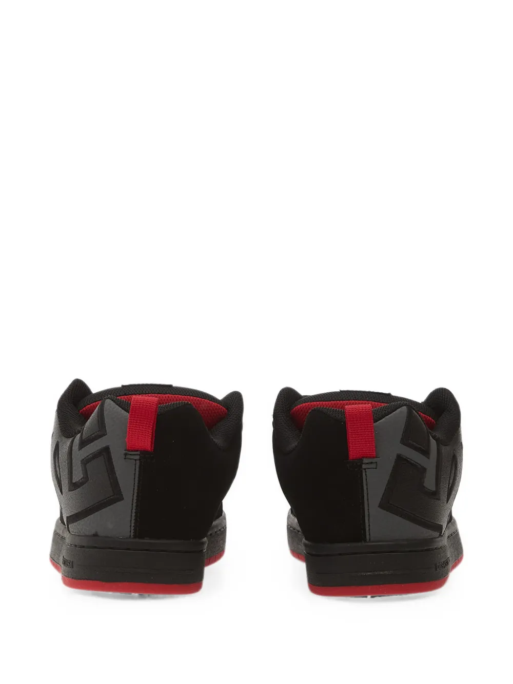 DC Shoes logo-print sneakers Zwart