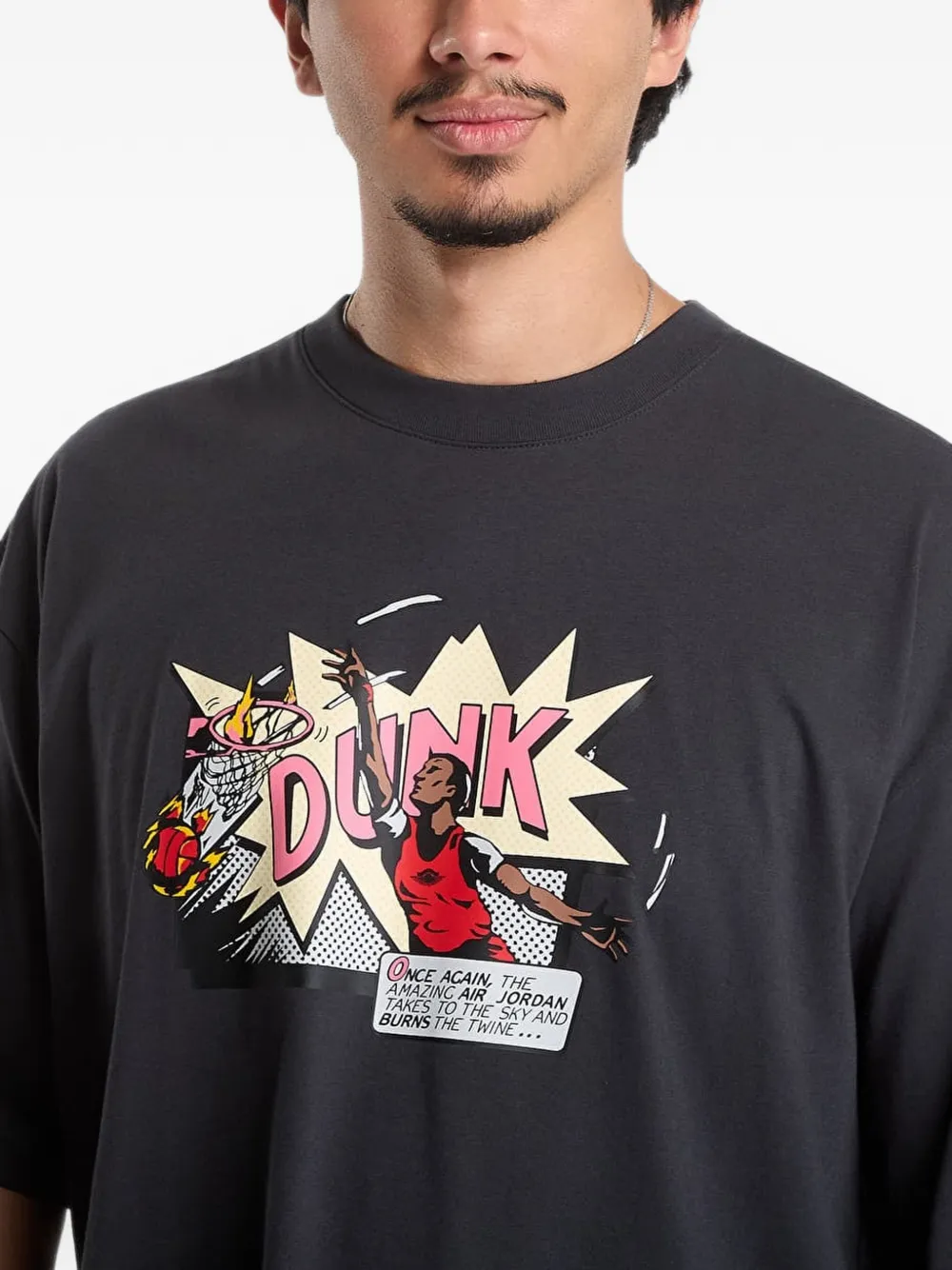 Jordan Brooklyn T-shirt Zwart