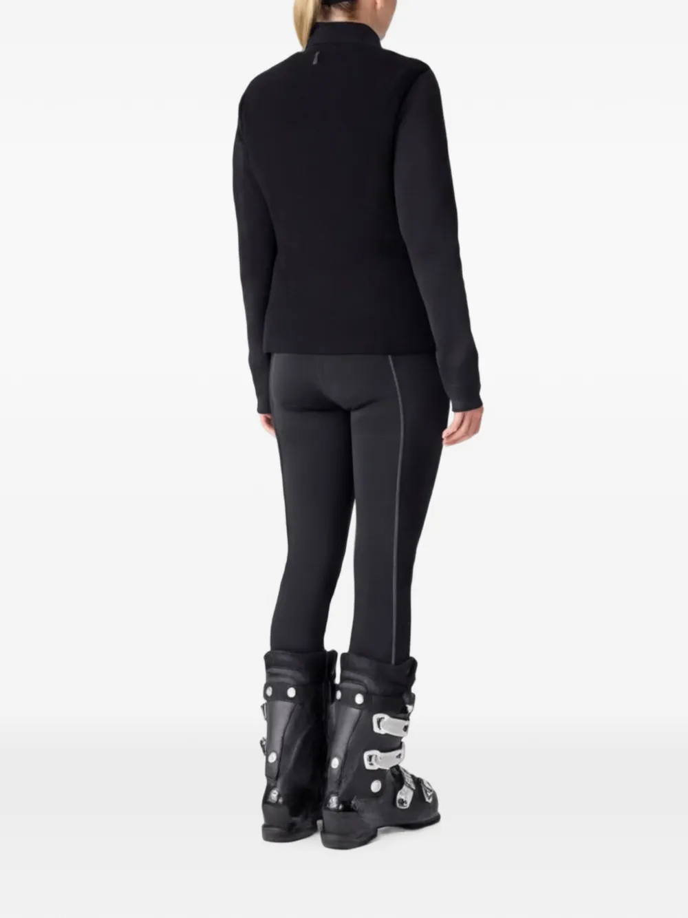 Mackage Dewi ski-jack met lammy vlak Zwart