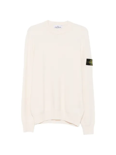 Stone Island logo-patch sweater