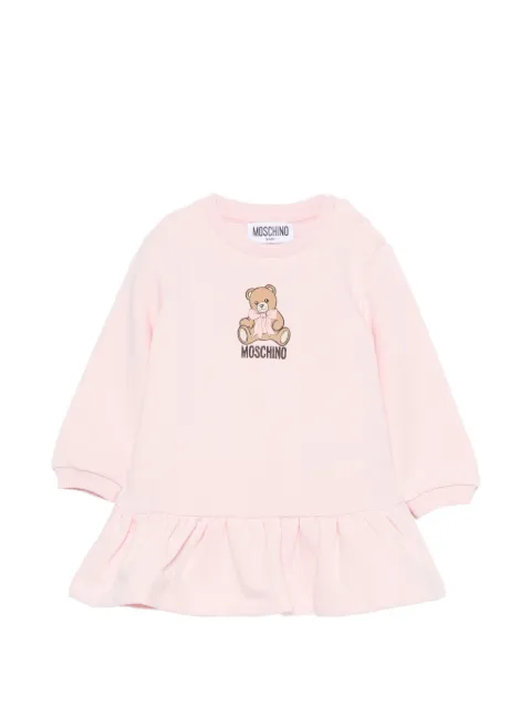 Moschino Kids vestido con volantes