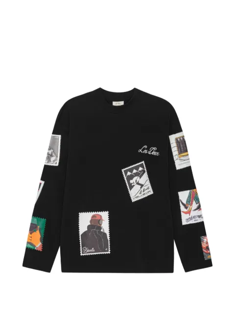 Les Deux stamp-print sweater