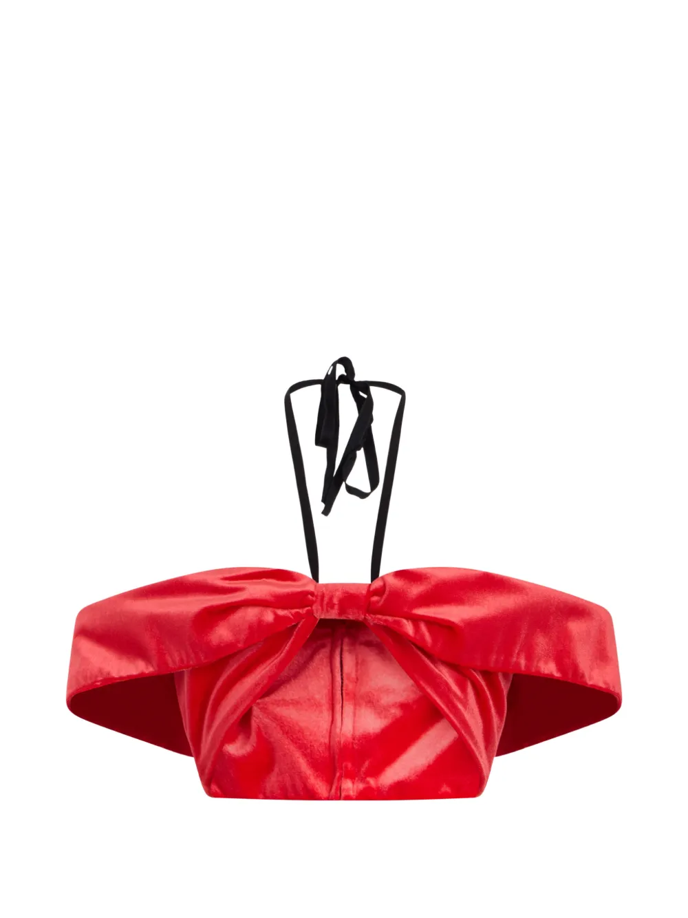 Philosophy Di Lorenzo Serafini Haltertop met strik Rood