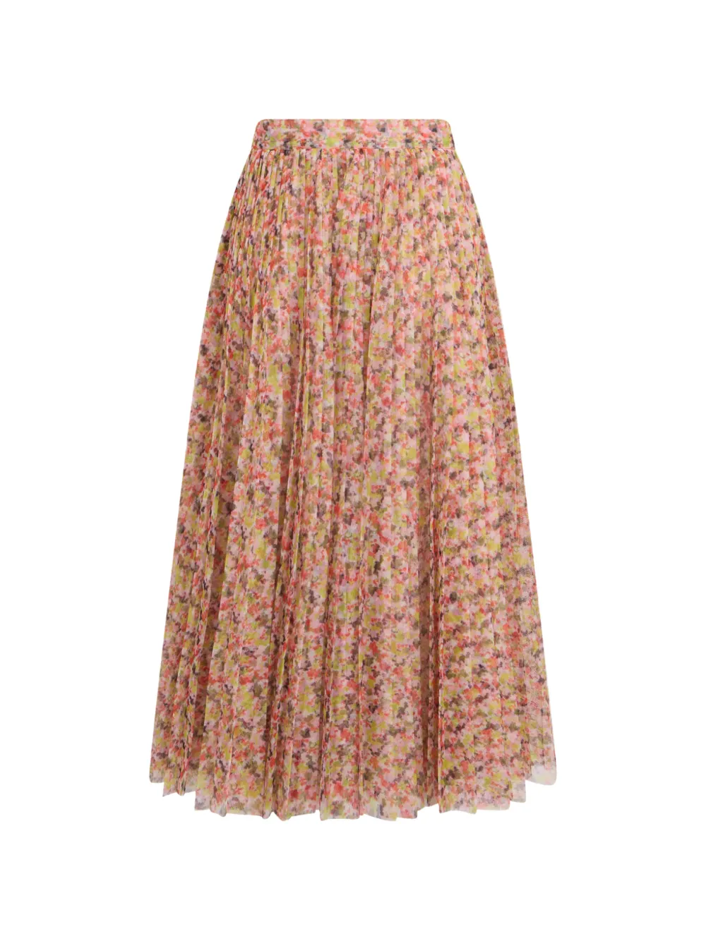 Philosophy Di Lorenzo Serafini Midi-plooirok met bloemenprint Roze