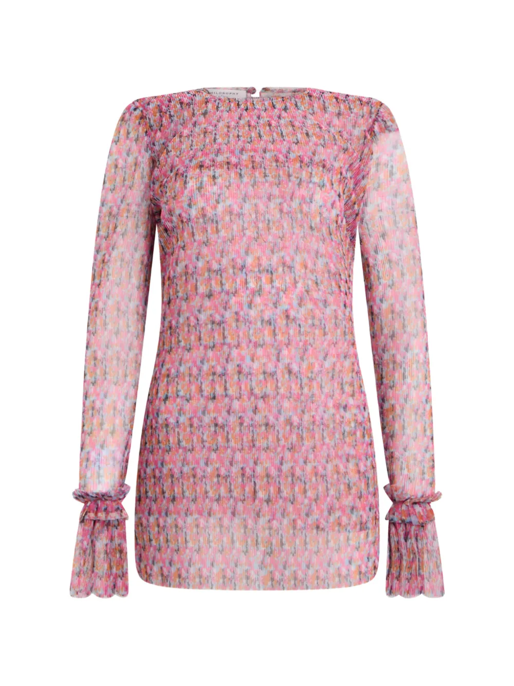 Philosophy Di Lorenzo Serafini floral-print mini dress - Rosa