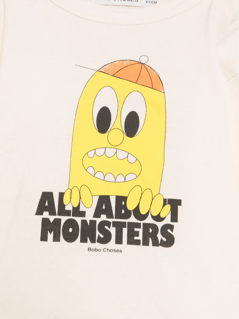 Bobo Choses T-shirt met grafische print Beige