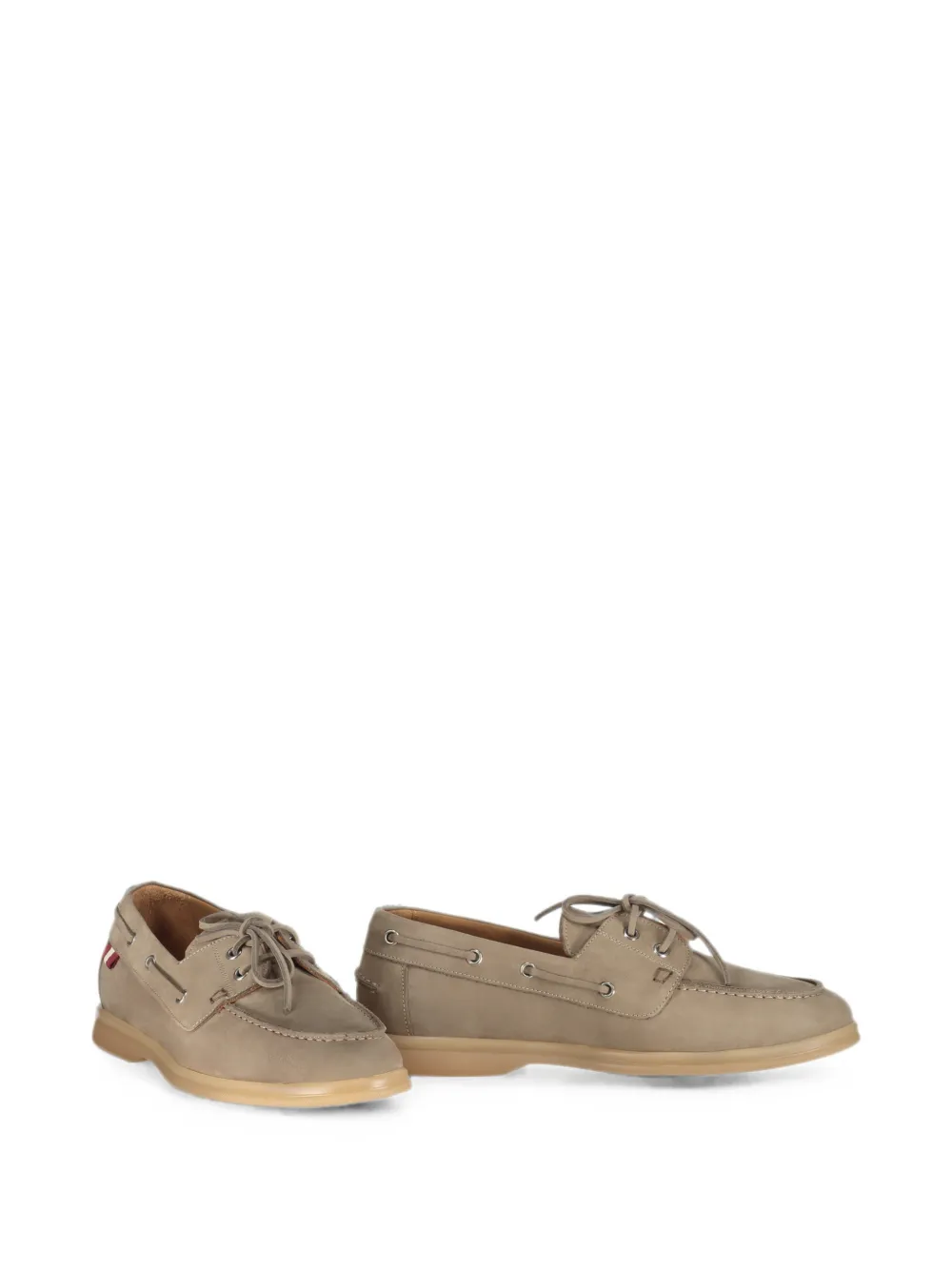 Bally Suède bootschoenen Beige