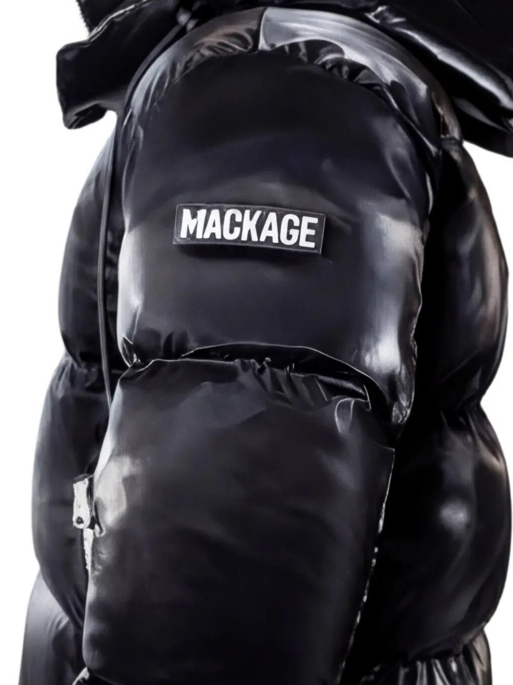 Mackage Kent-Glo donsjack met capuchon Zwart