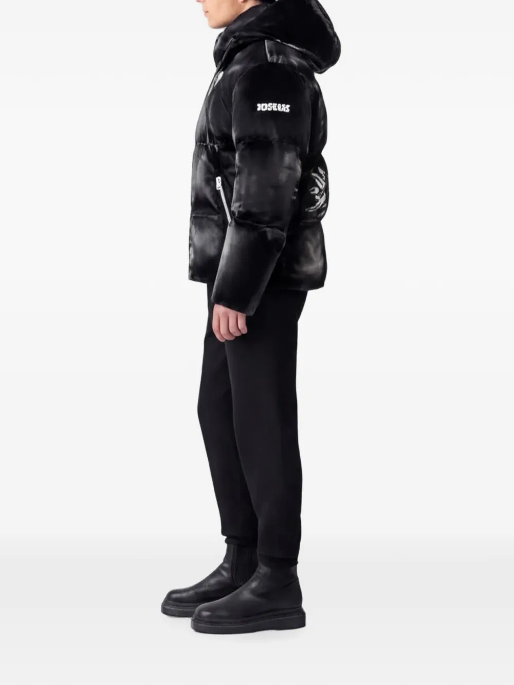 Mackage Kent-Glo donsjack met capuchon Zwart