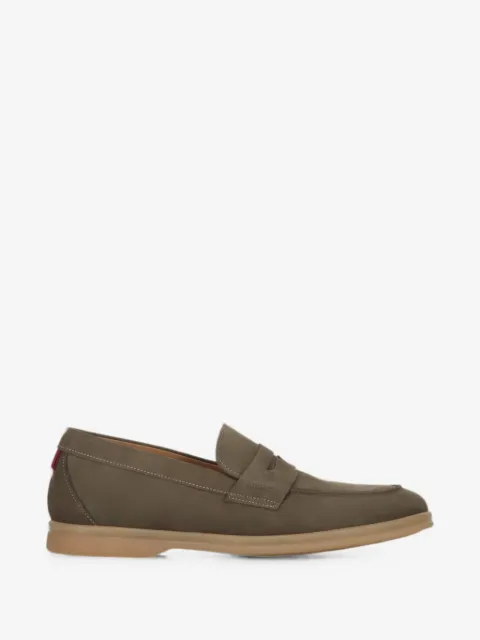 Bally leather in loafers