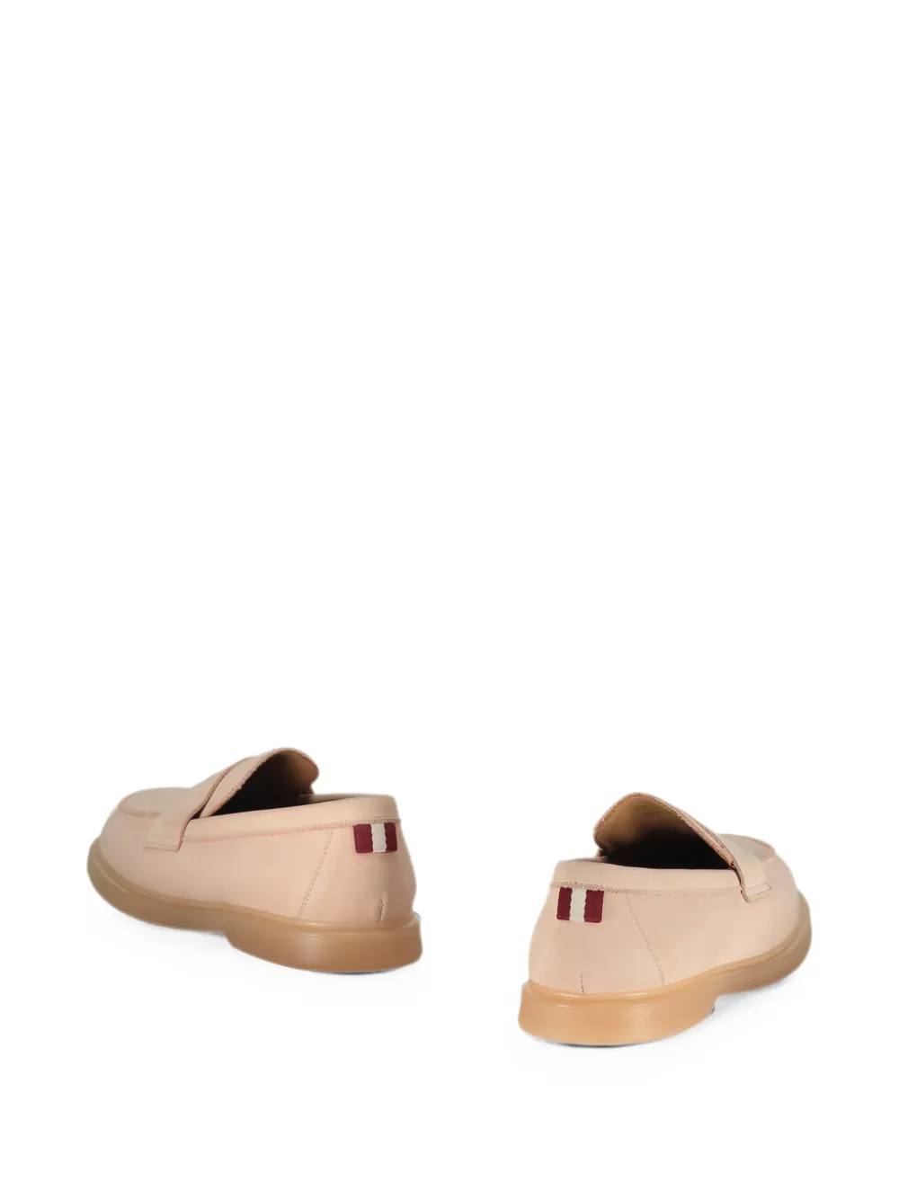 Bally Leren loafers Beige