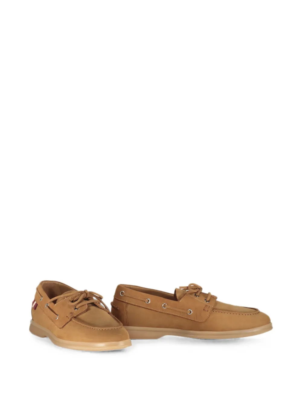Bally Leren loafers Beige