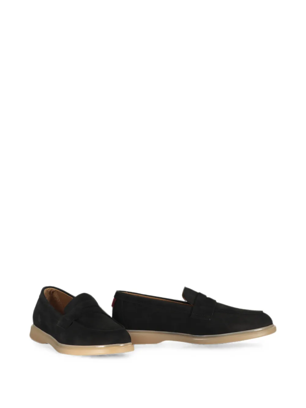 Bally loafers in leather Zwart