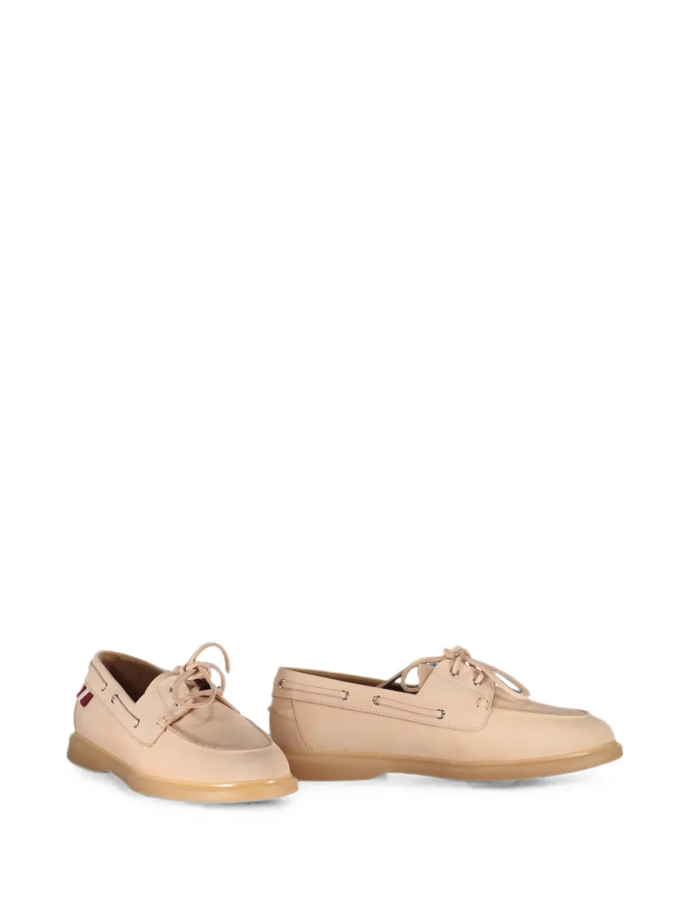 Bally Leren loafers Beige