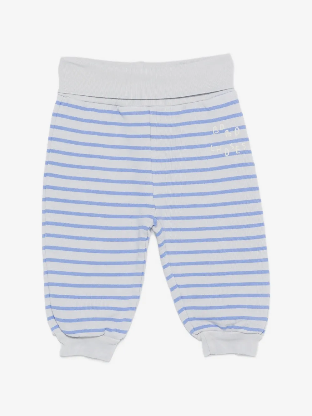 Bobo Choses striped track pants | Grey | Image 1
