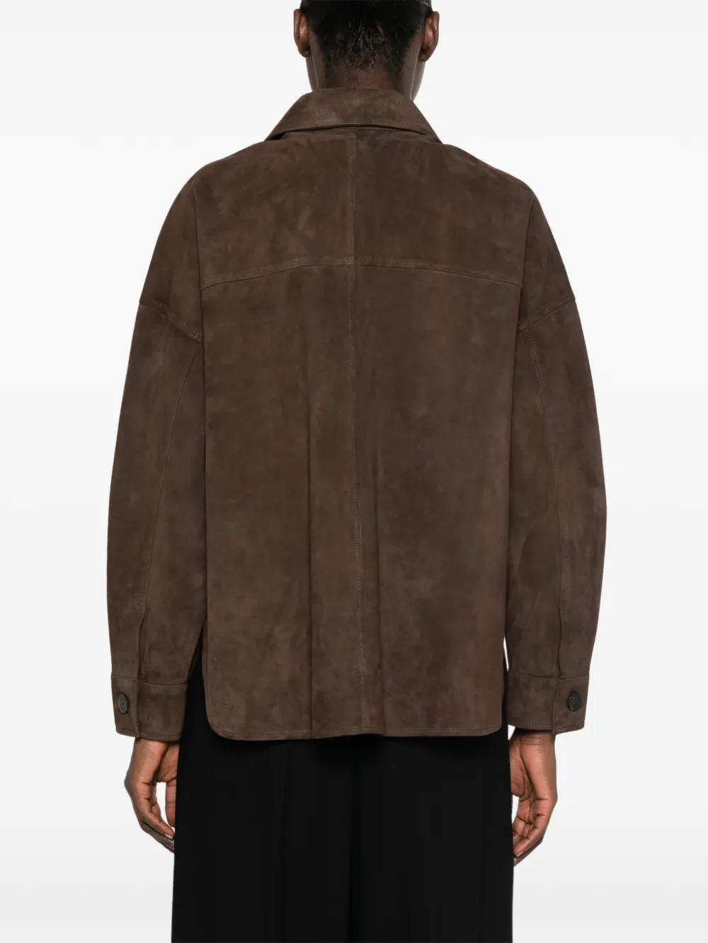 Arma Button-up jas Bruin