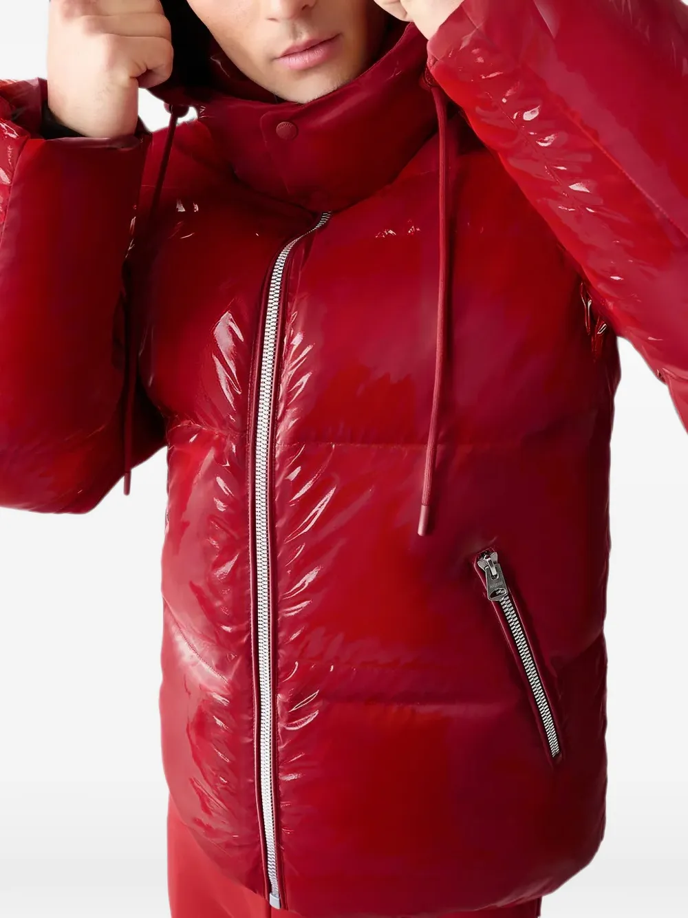 Mackage Kent-Glo donsjack met capuchon Rood