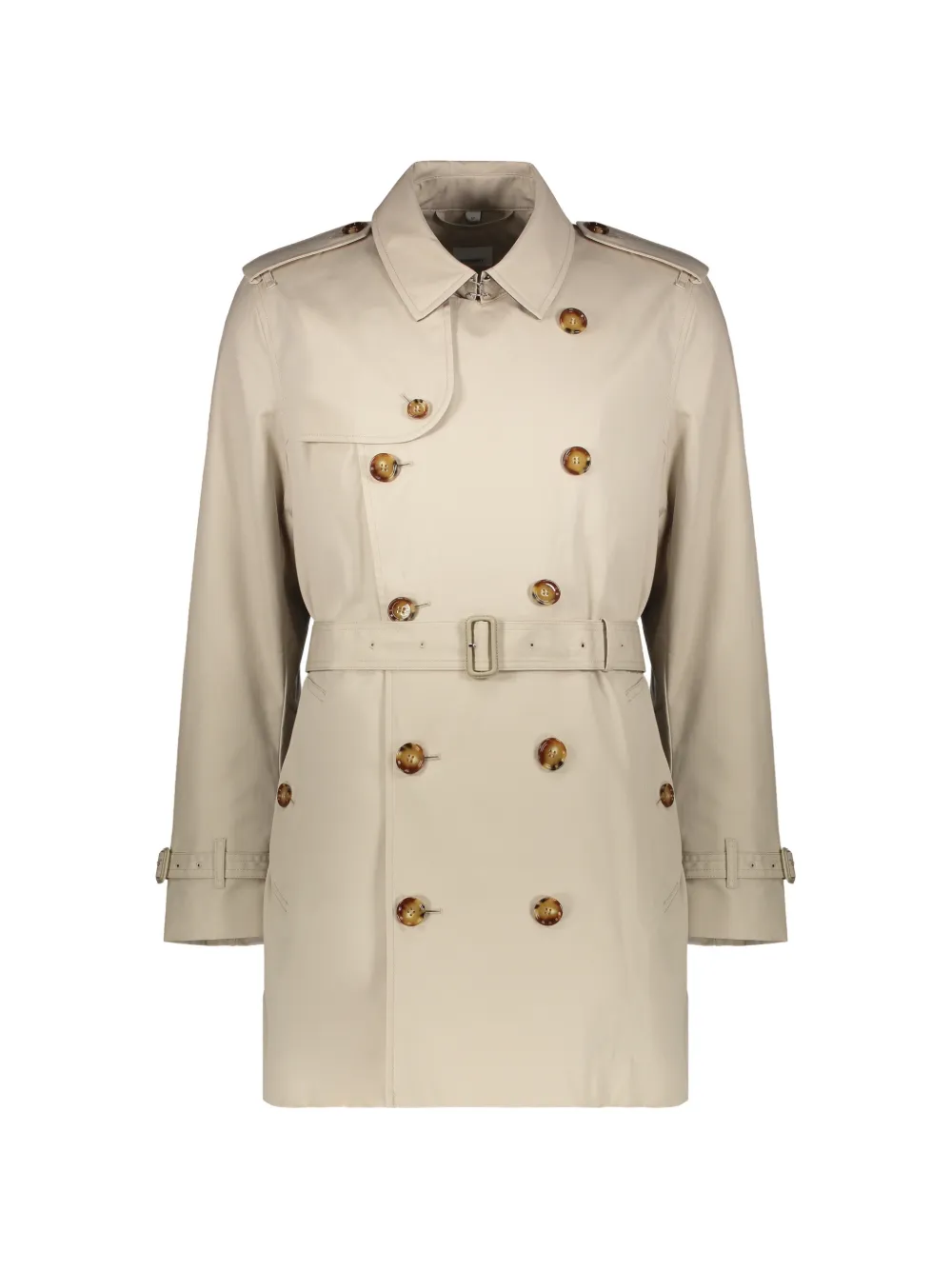 Burberry double-breasted belted trench coat - Nude