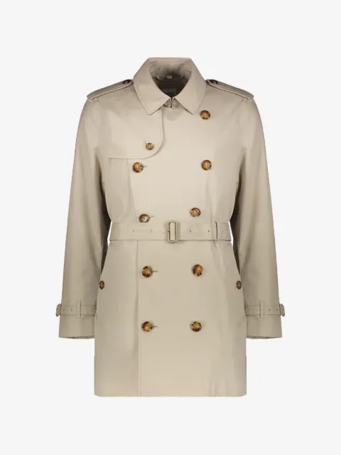 Burberry double-breasted belted trench coat
